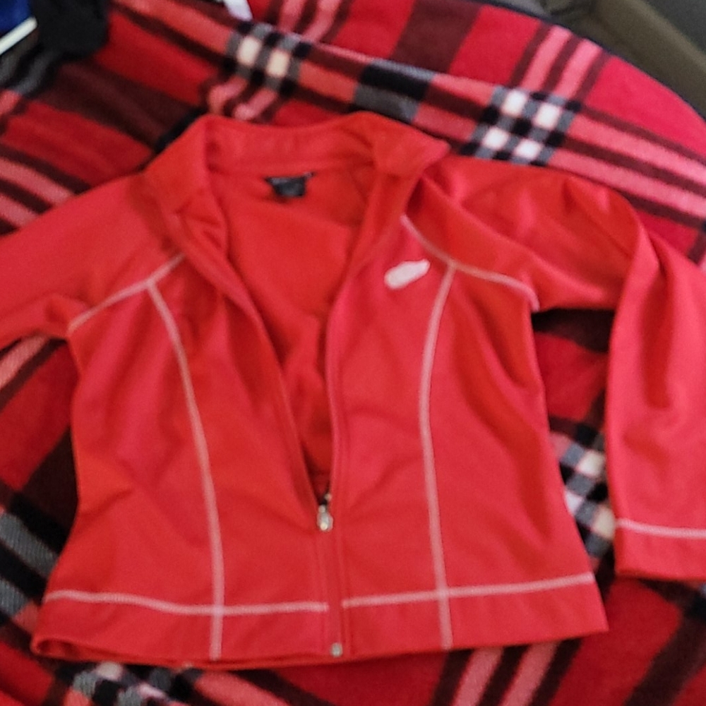 Girls size medium Red Wings Jacket